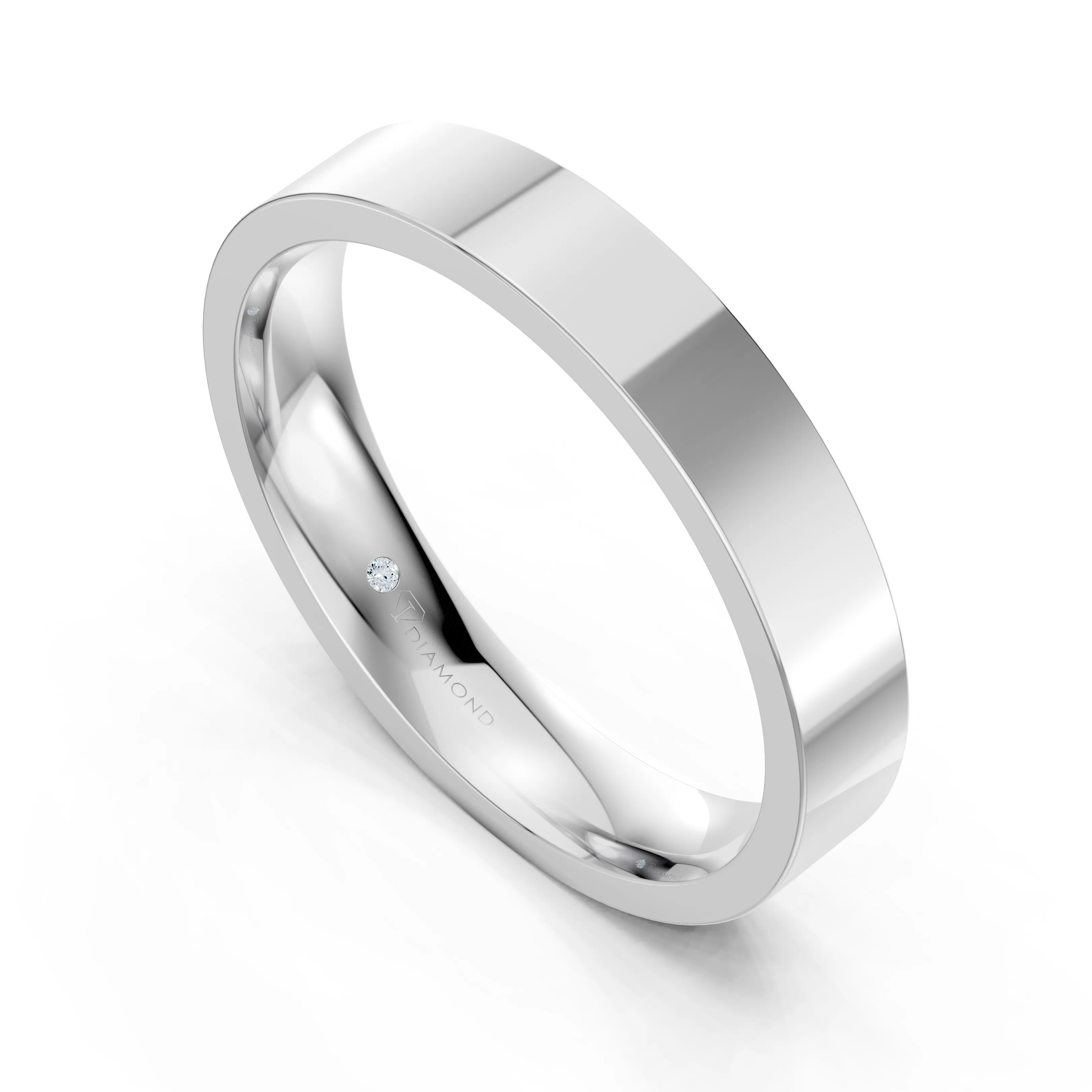 verento flat court wedding band - gallery - 5