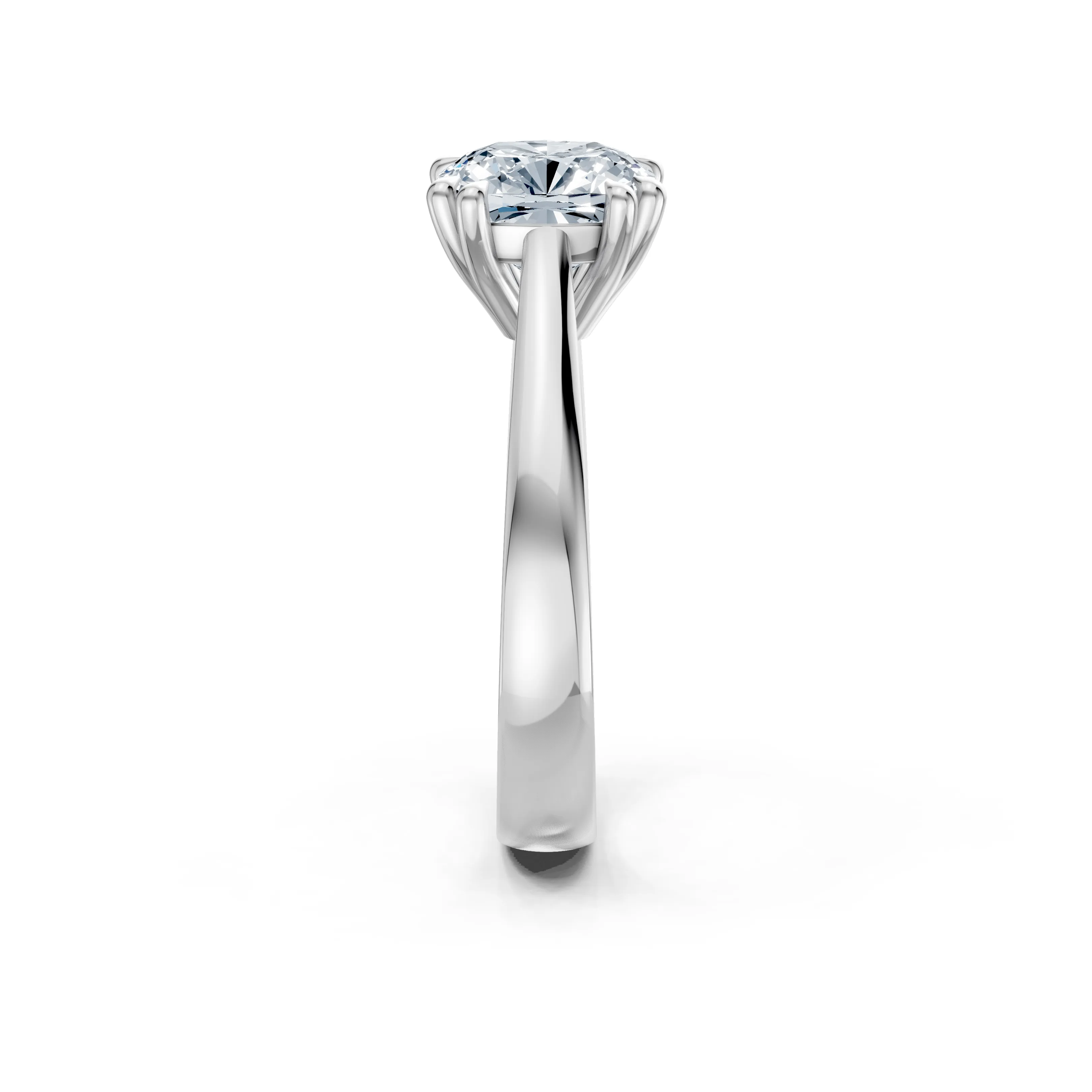solenne cathedral solitaire ring - gallery - 4