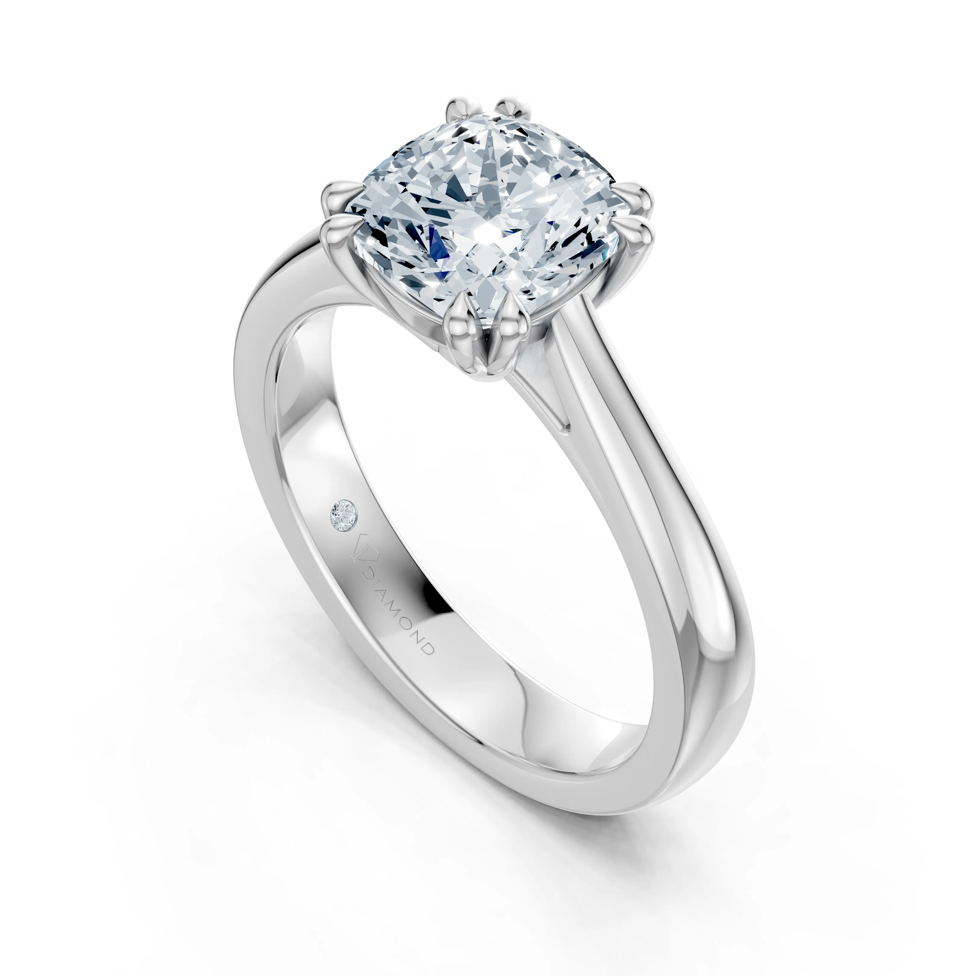 solenne cathedral solitaire ring - gallery - 5