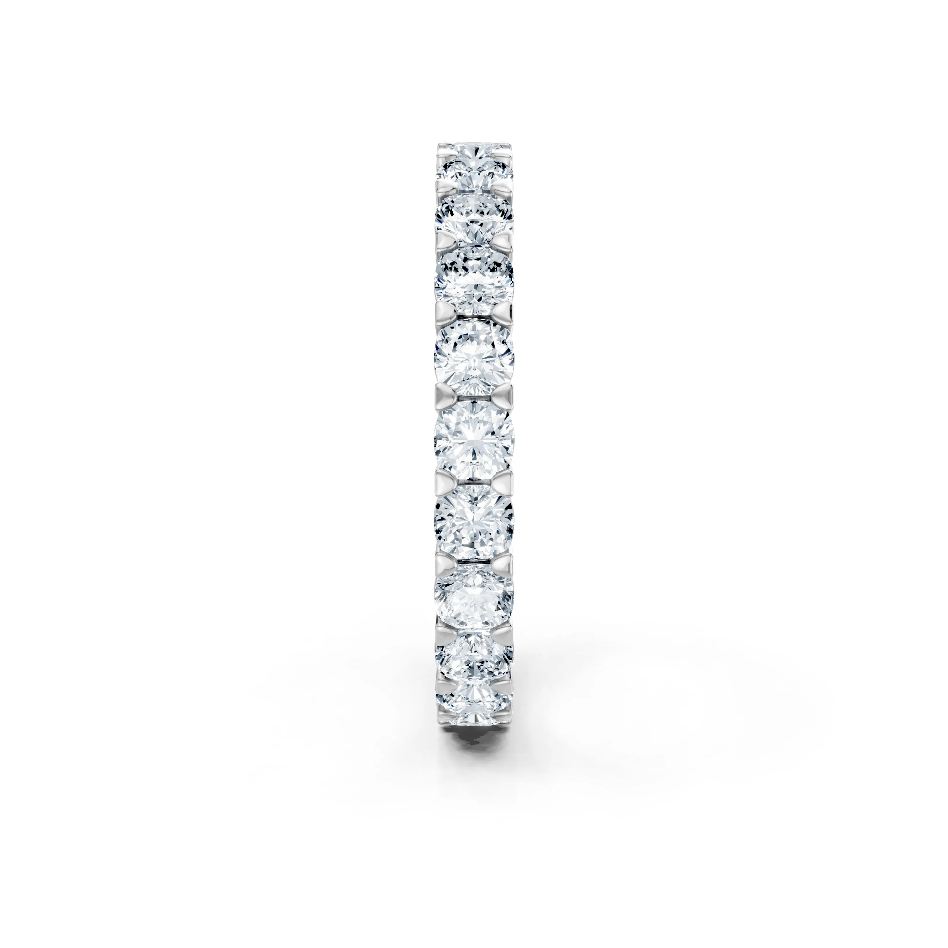 cadence cushion eternity band - gallery - 5