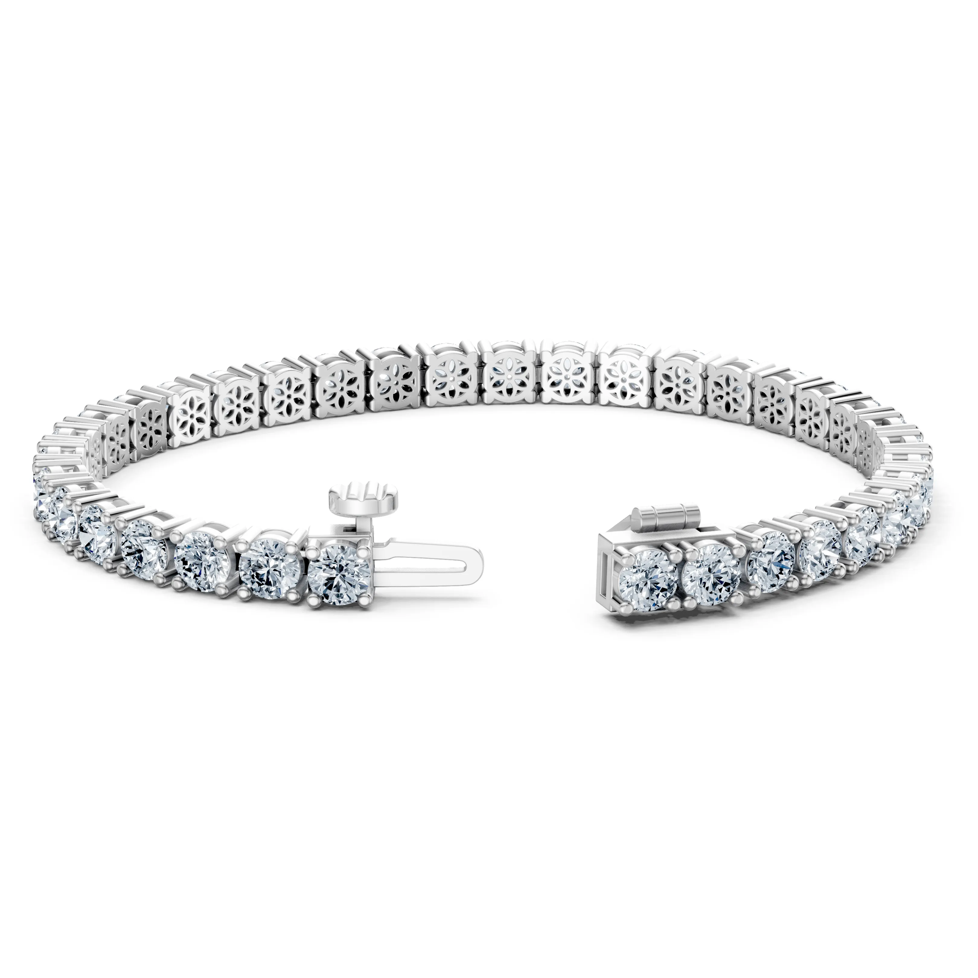 13 carat aurora tennis bracelet - gallery - 4