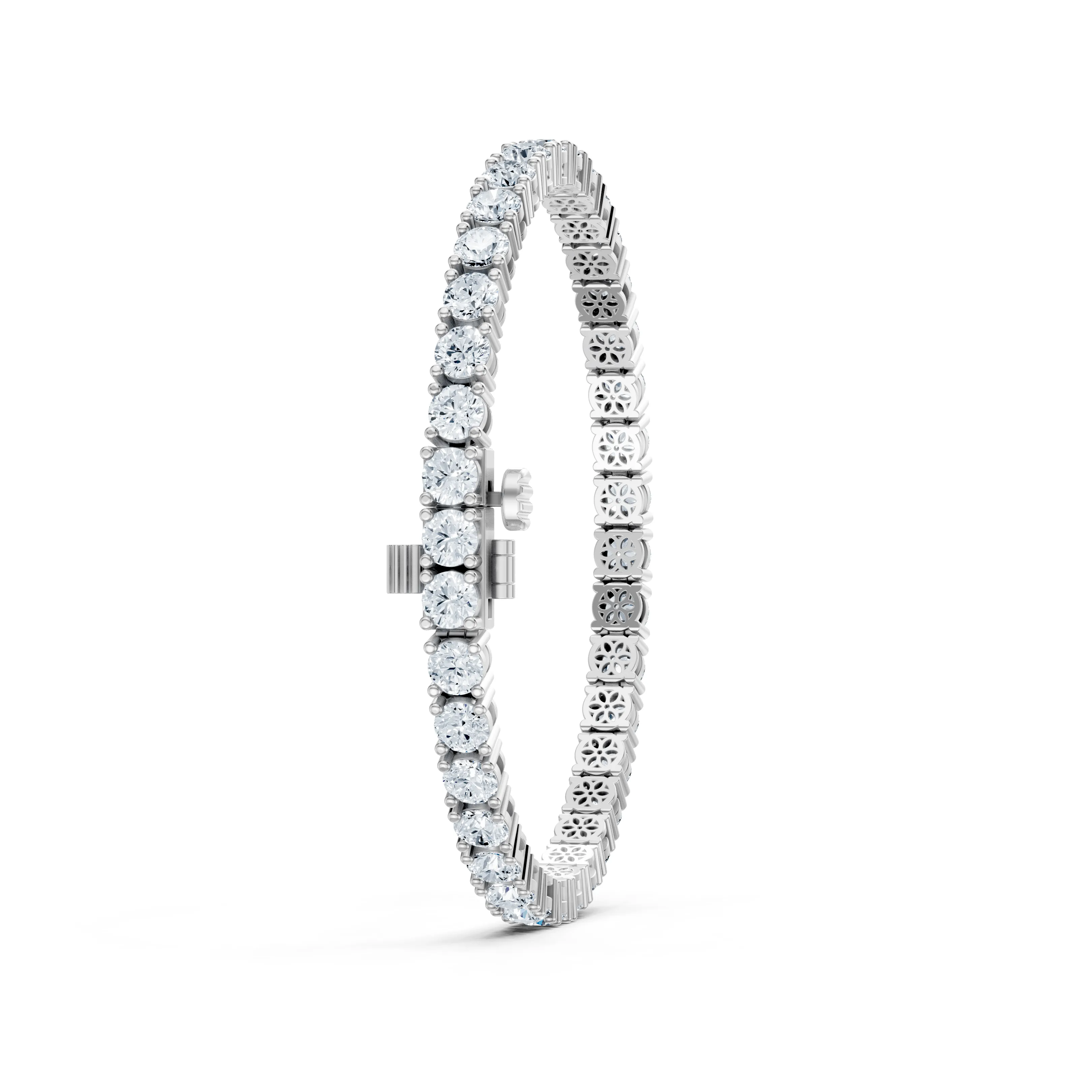 13 carat aurora tennis bracelet - gallery - 5
