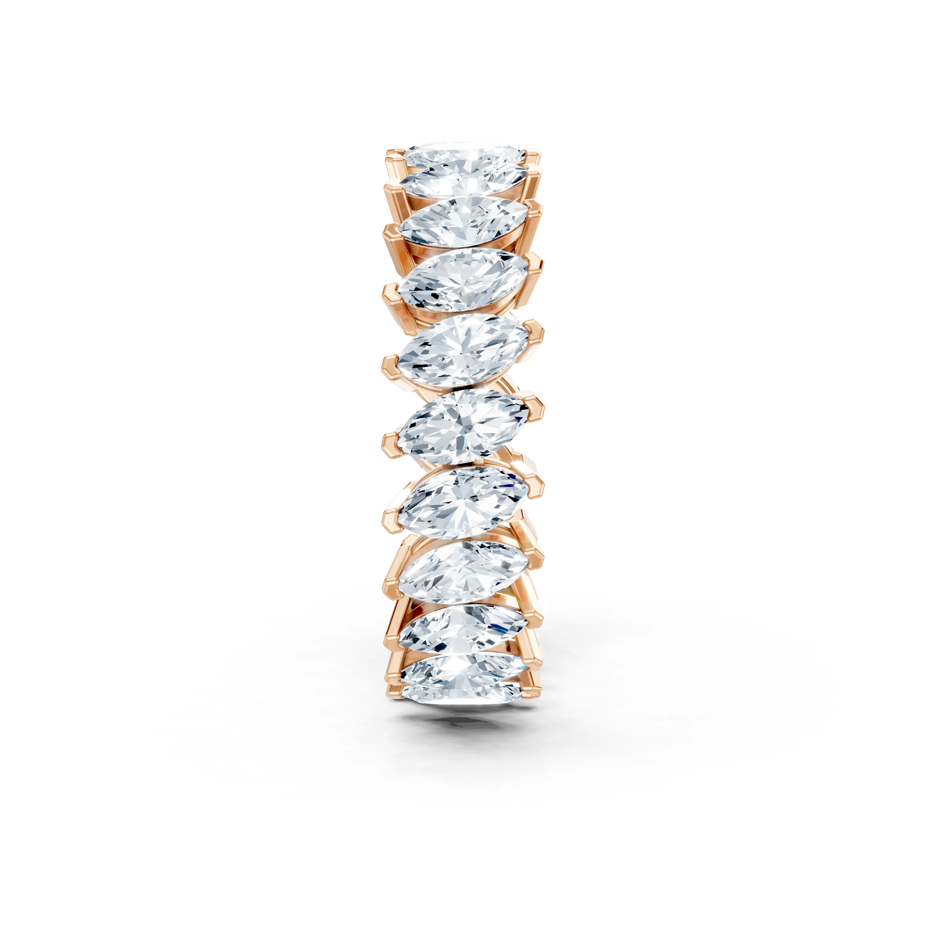 zephyrelle eternity diamond ring - gallery - 3
