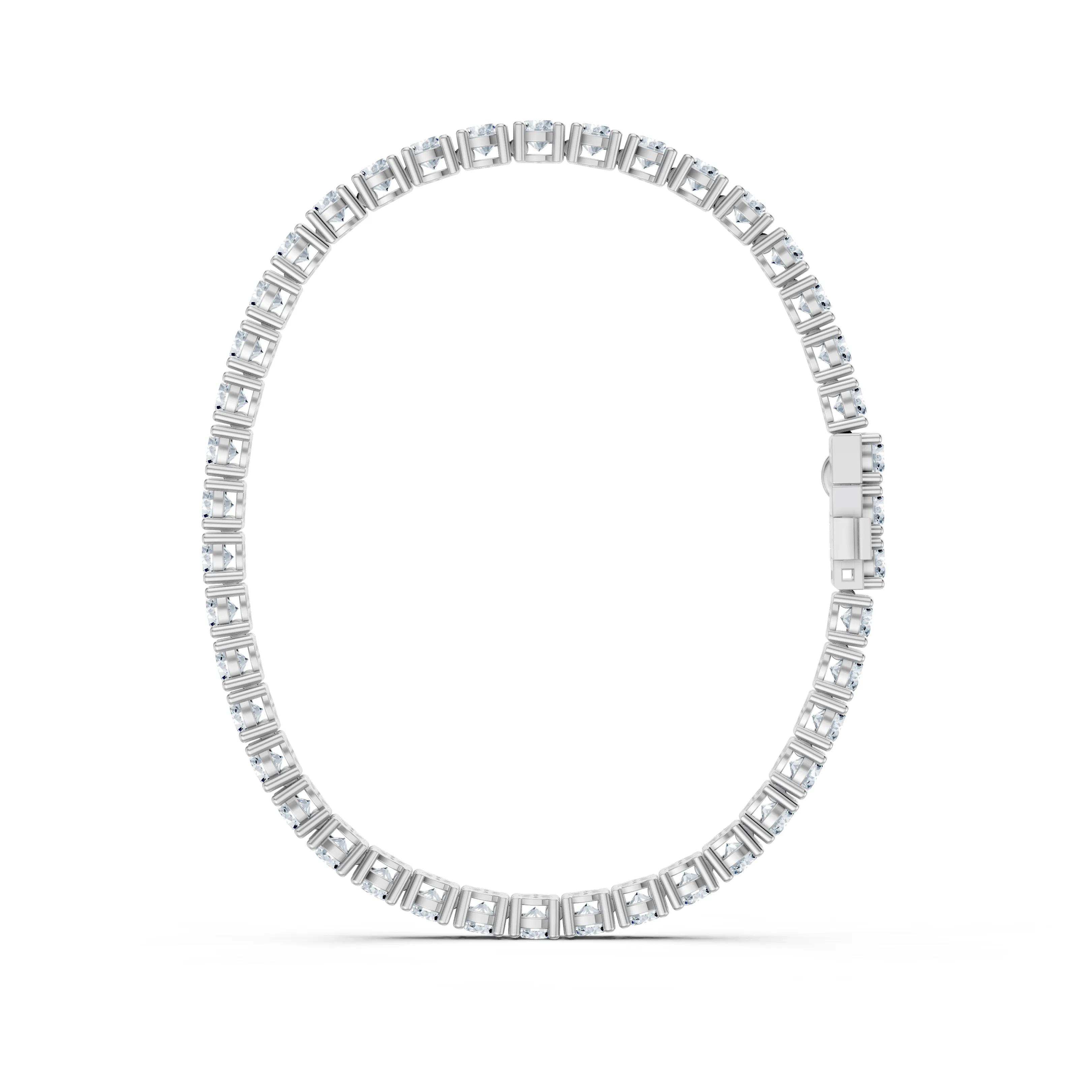 9 carat lyra tennis bracelet - gallery - 7