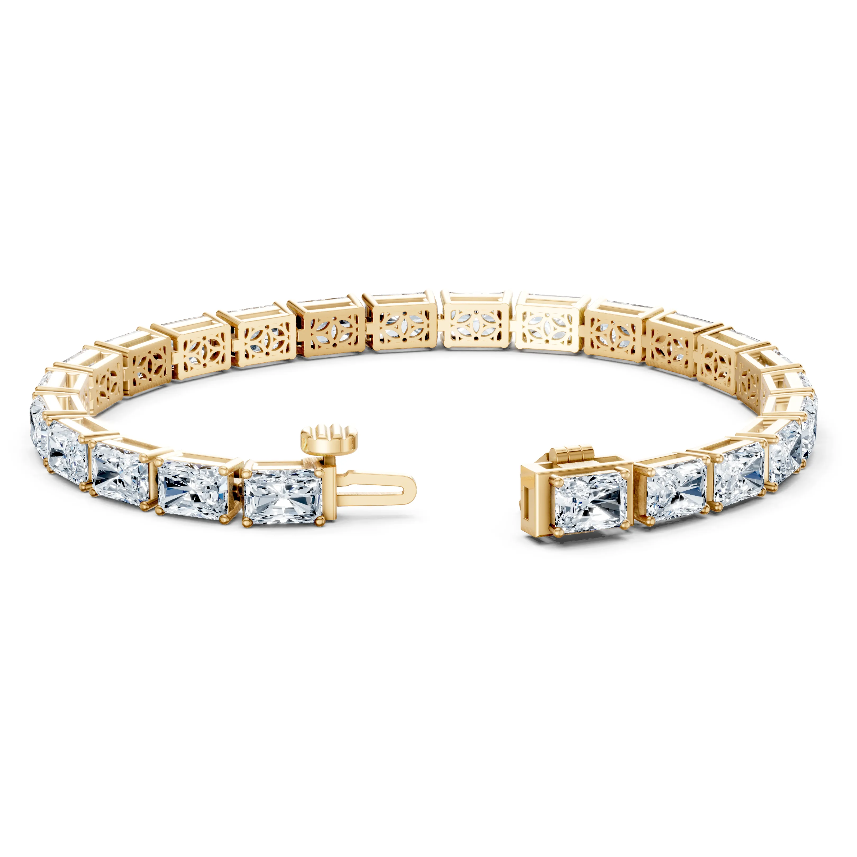 radiant luminara tennis bracelet - gallery - 3