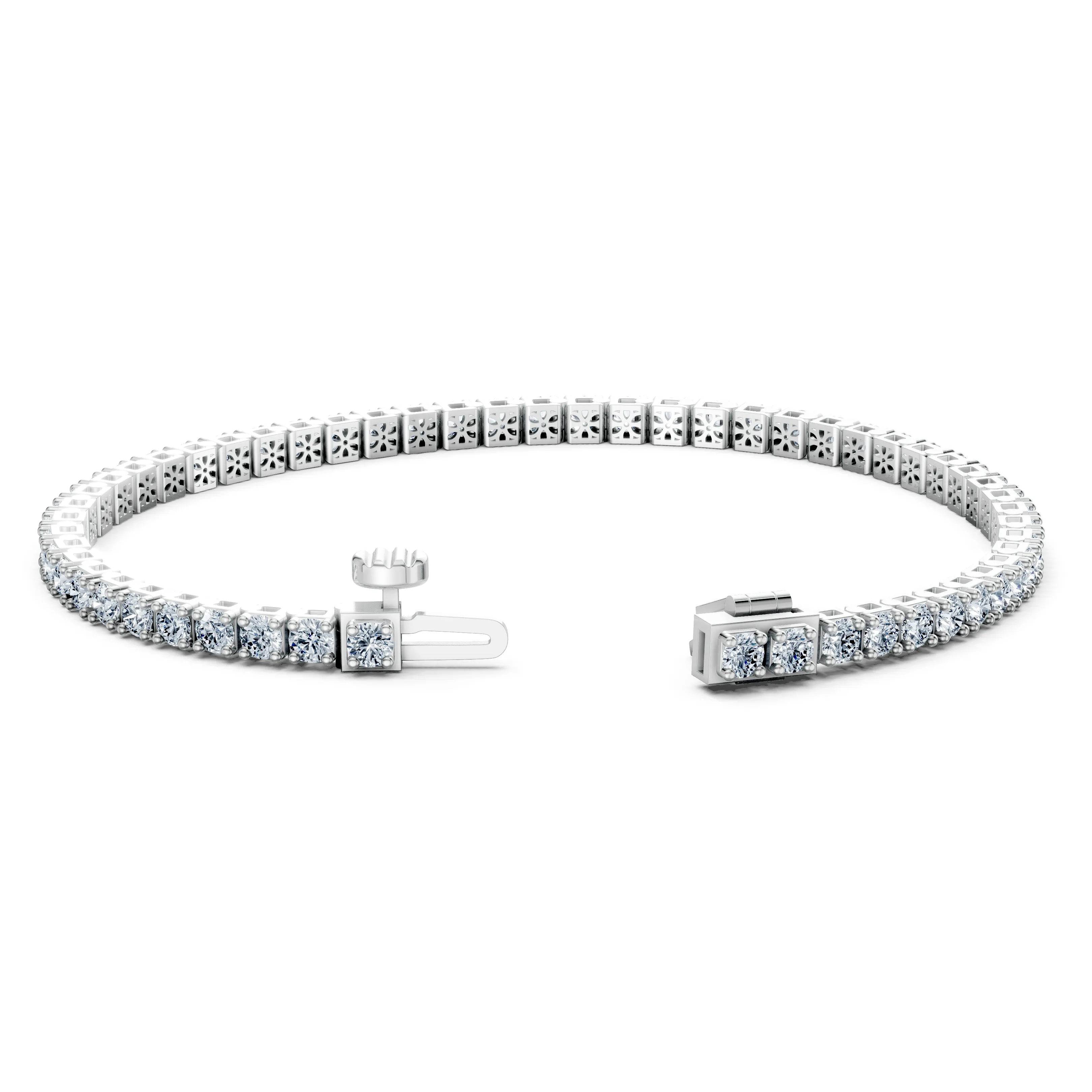 5 carat naz tennis bracelet - gallery - 4