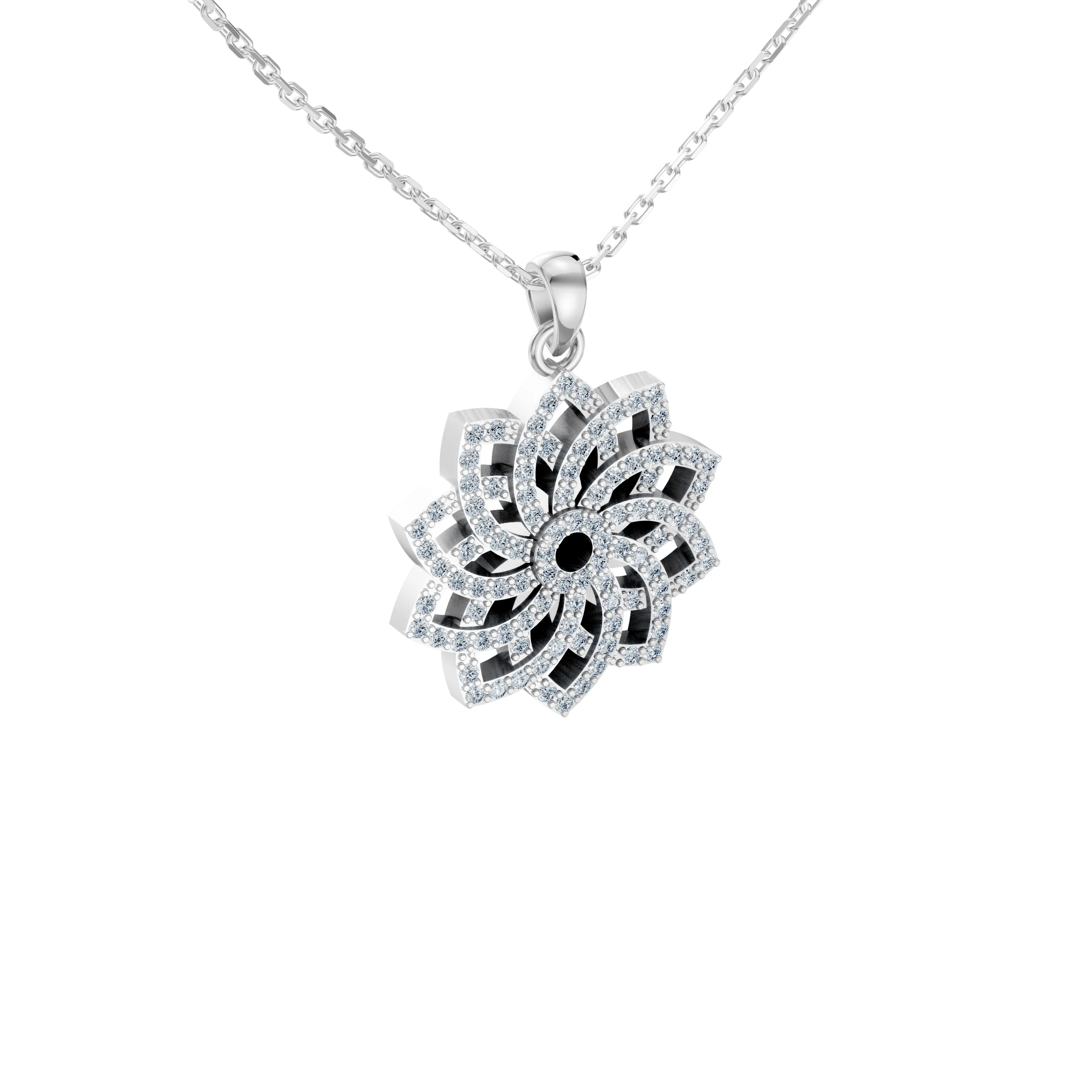 prasana chakra lotus pendant - gallery - 6