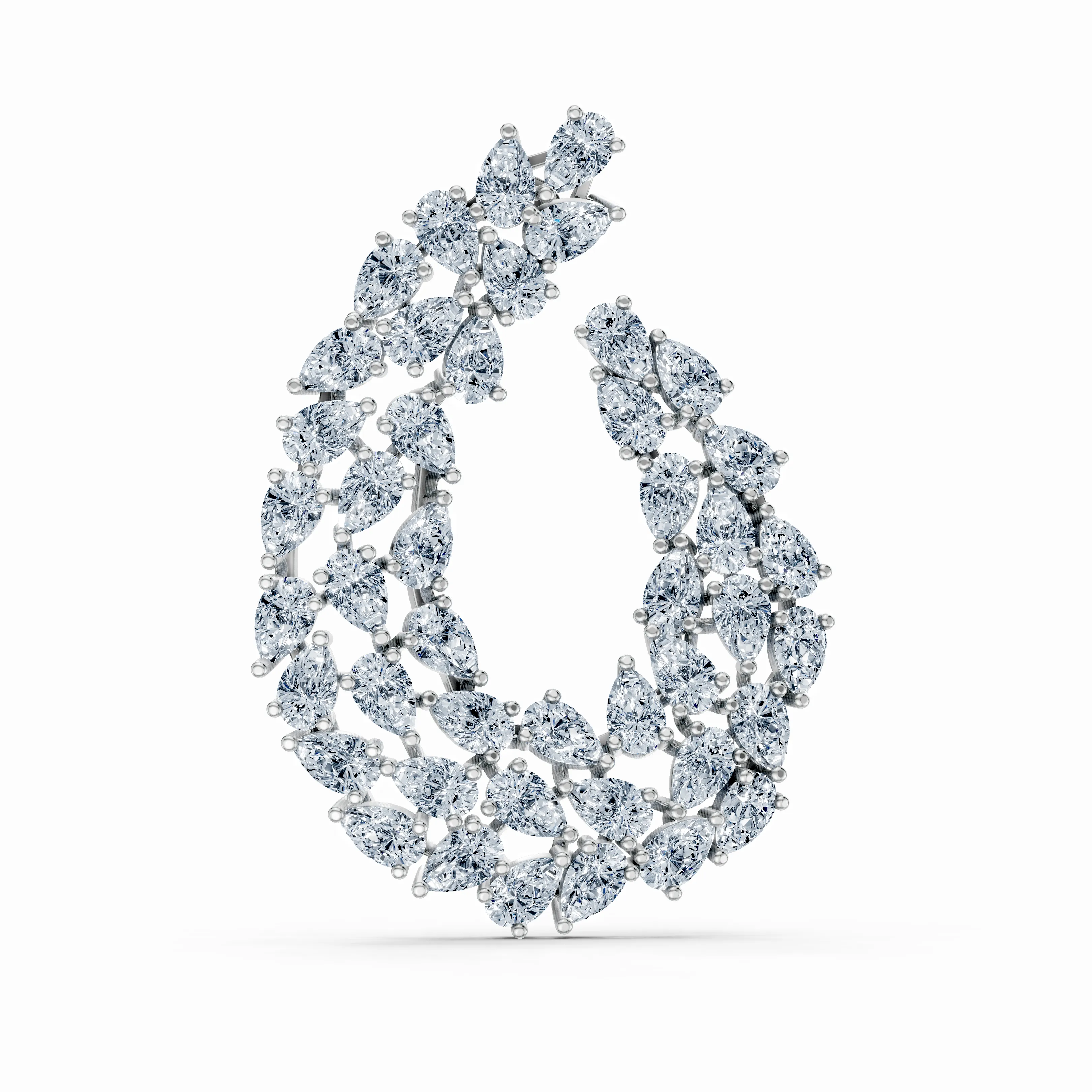 cascade hoop earrings - gallery - 5