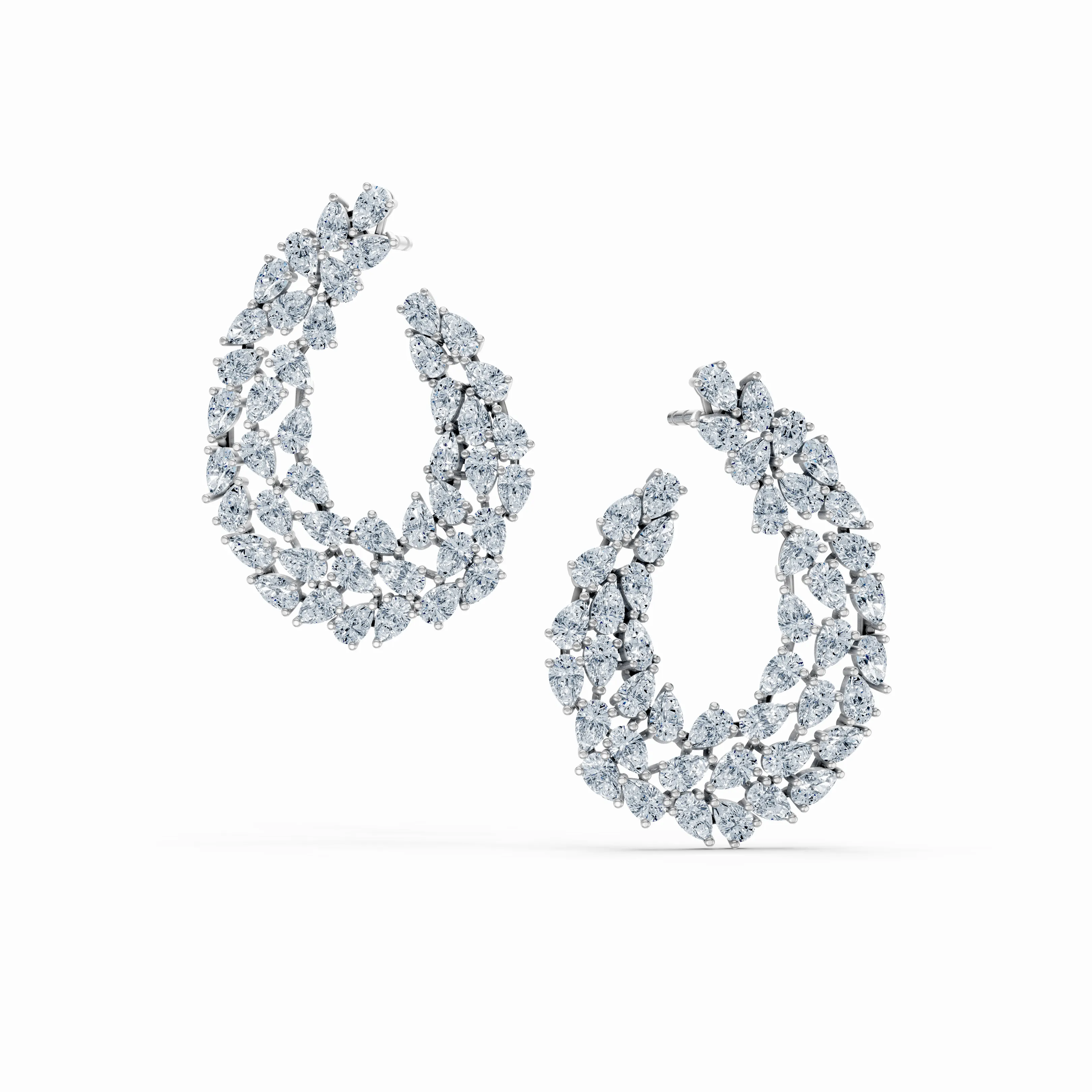 cascade hoop earrings - gallery - 6