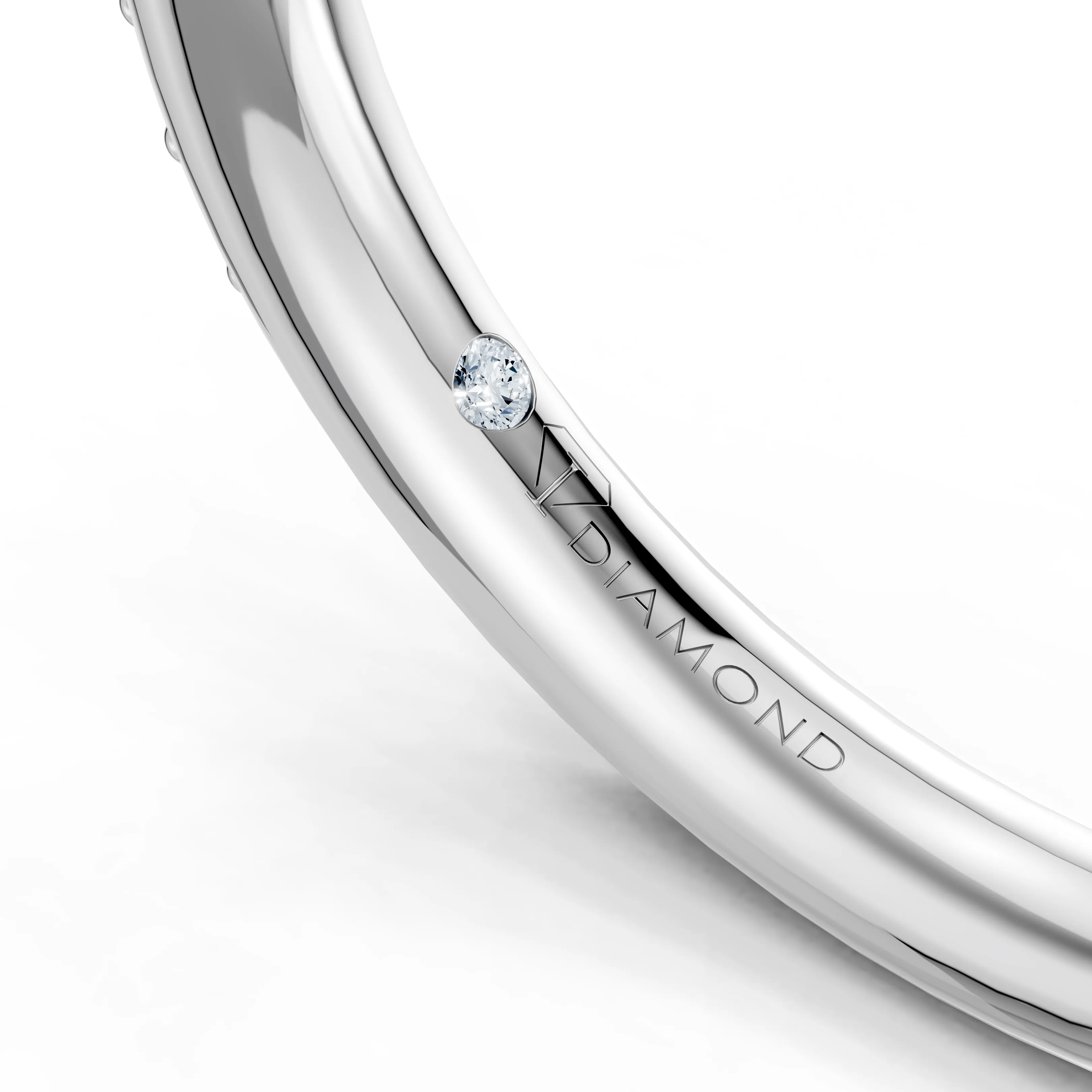 liora heart pave engagement ring - gallery - 6