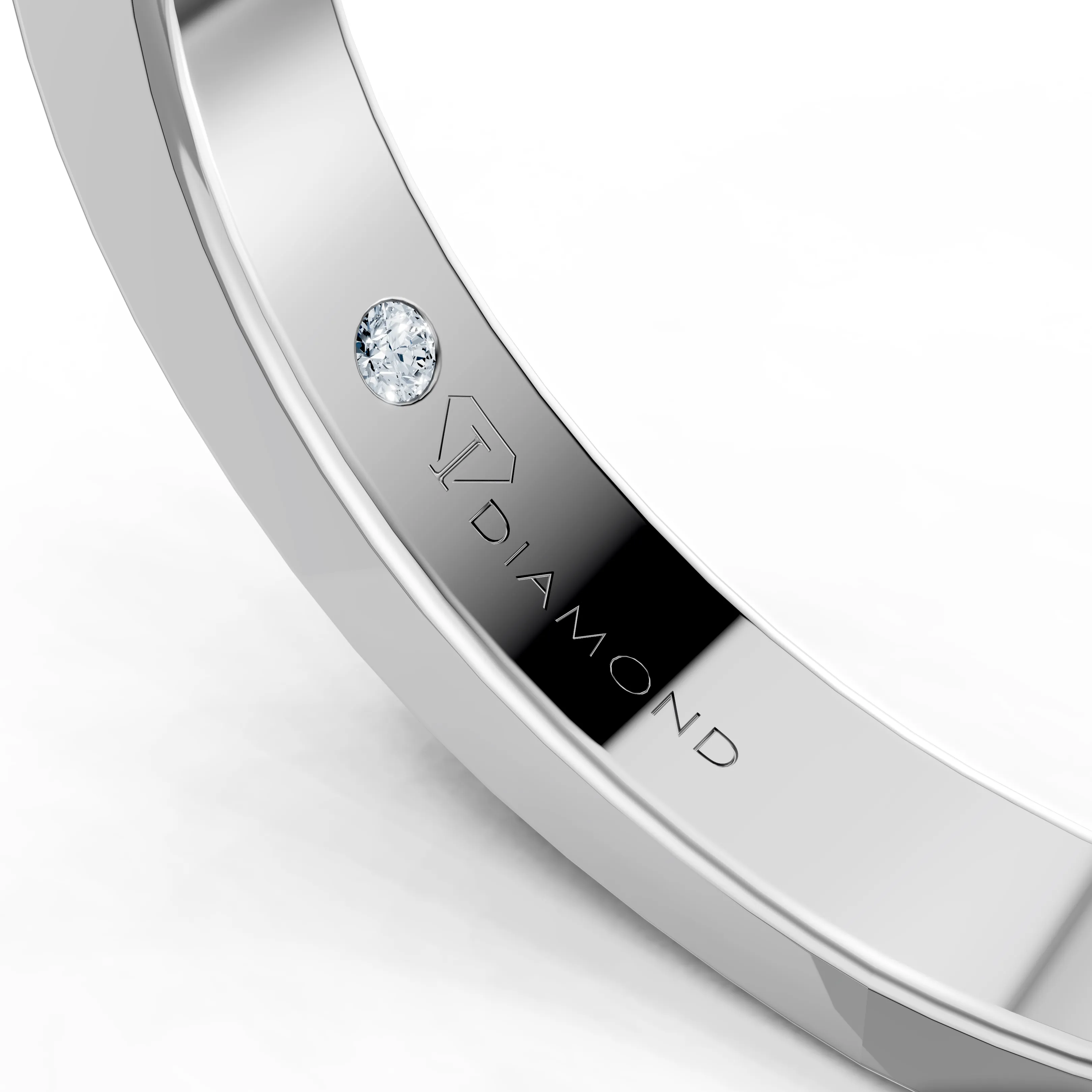 caelina cushion trillion engagement ring - gallery - 6