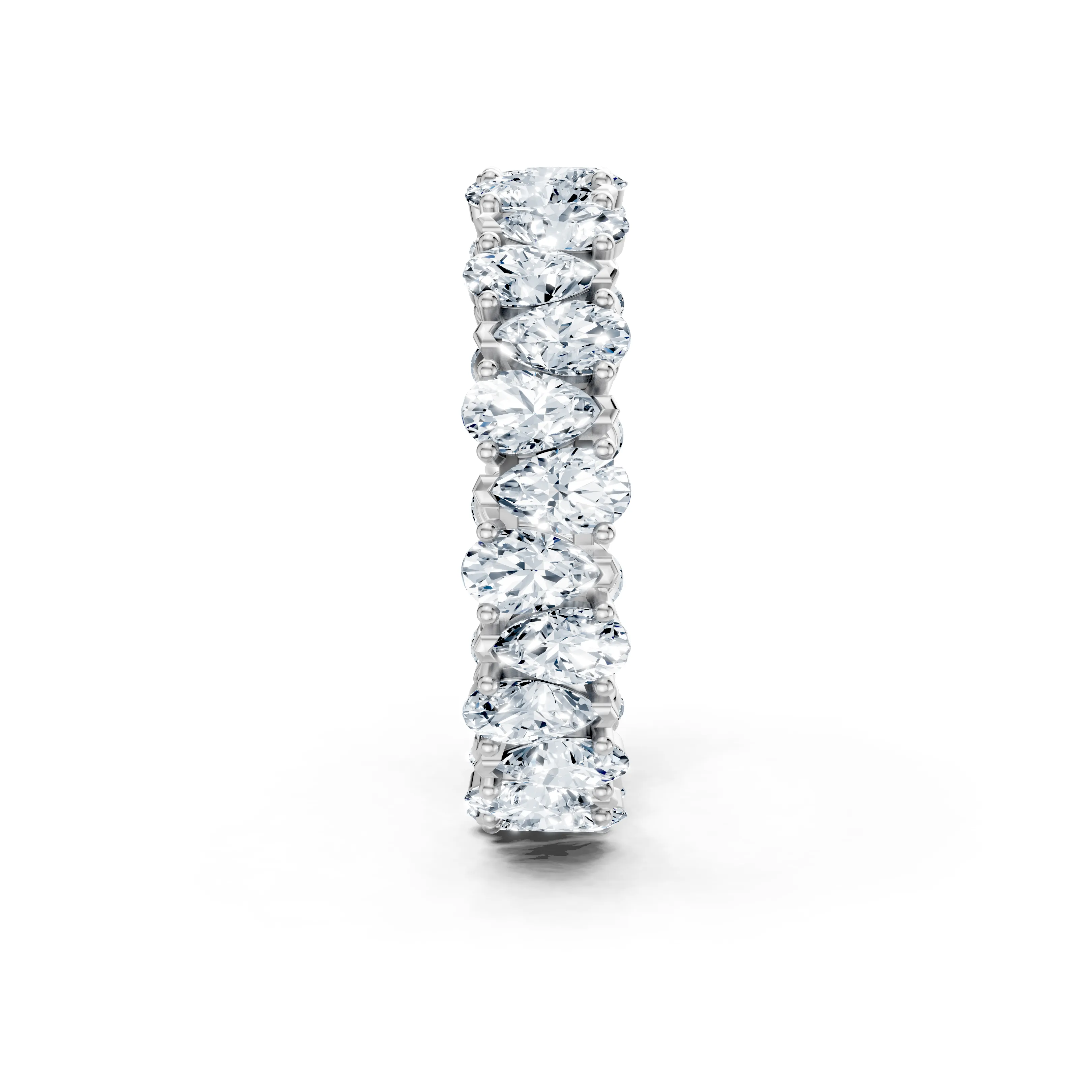 celestia pear eternity band - gallery - 4
