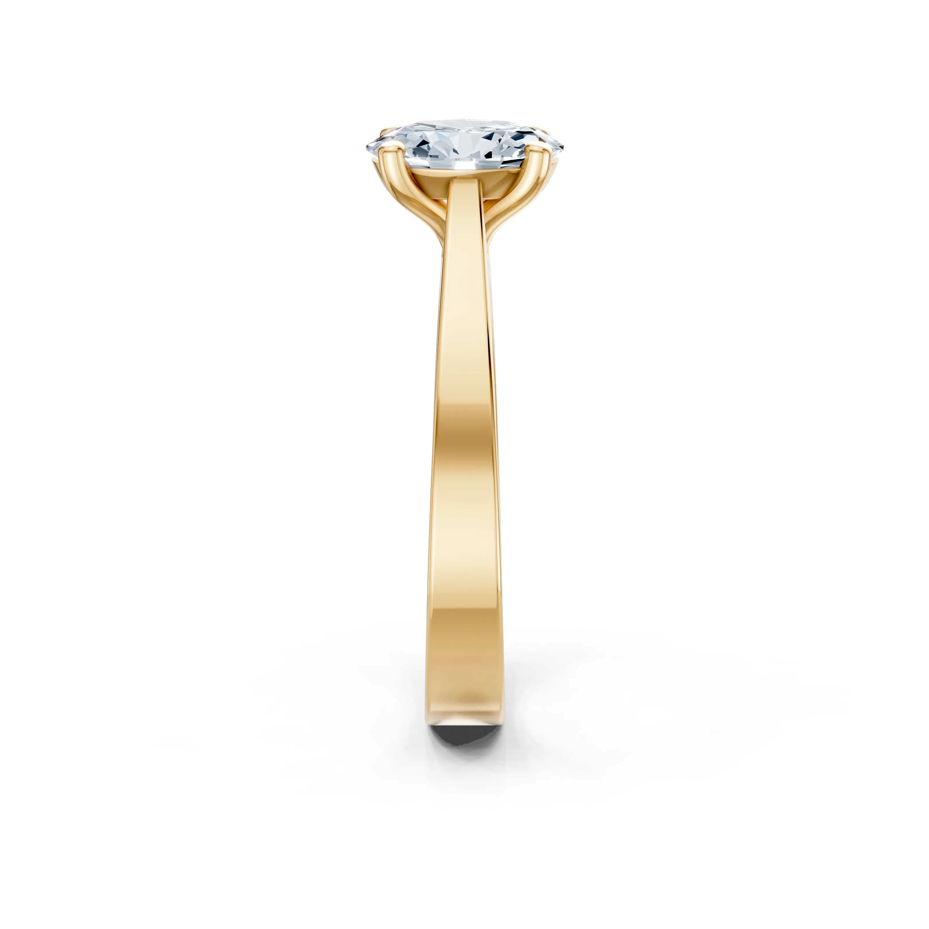 novastra solitaire ring - gallery - 3