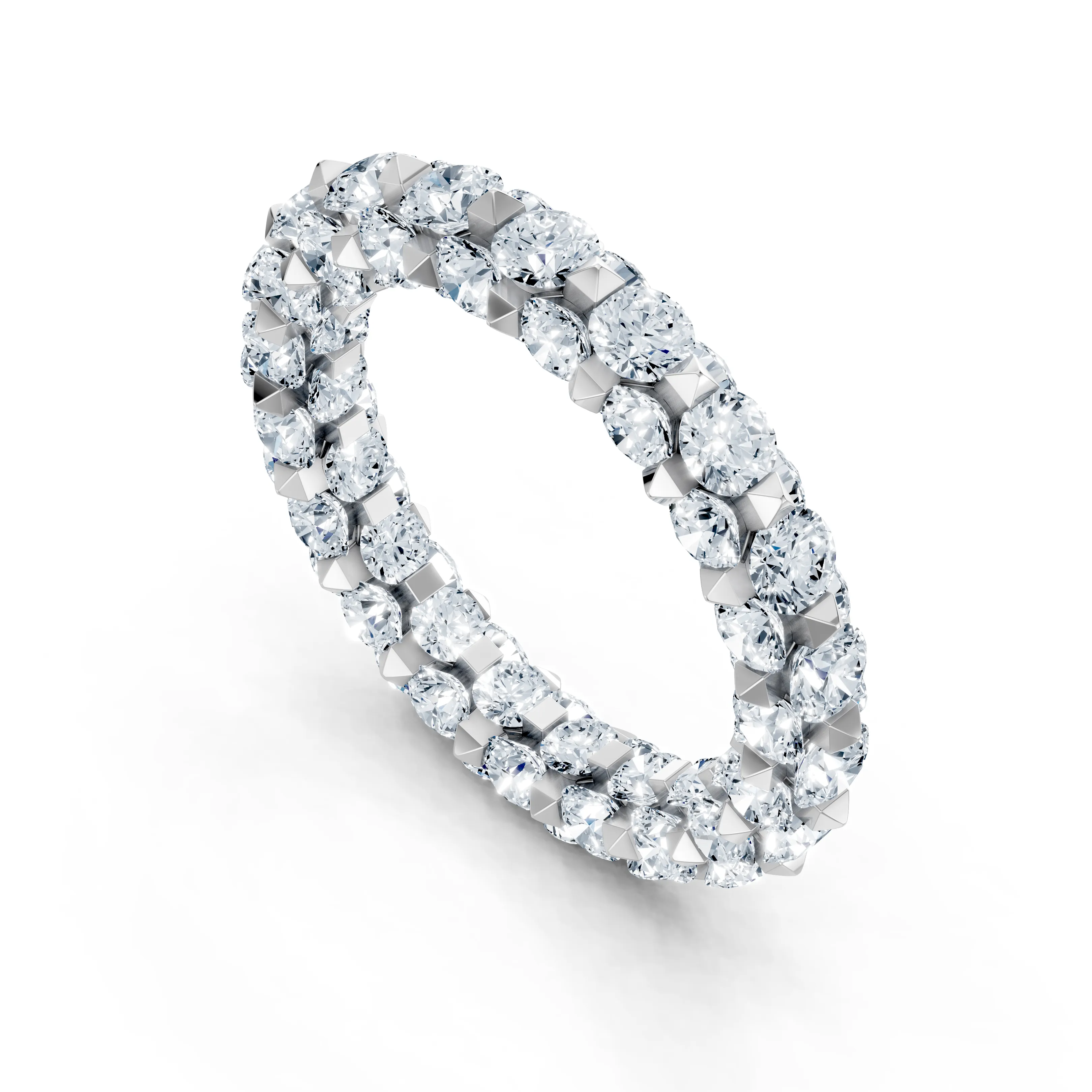 aurielle invisible eternity band - gallery - 4