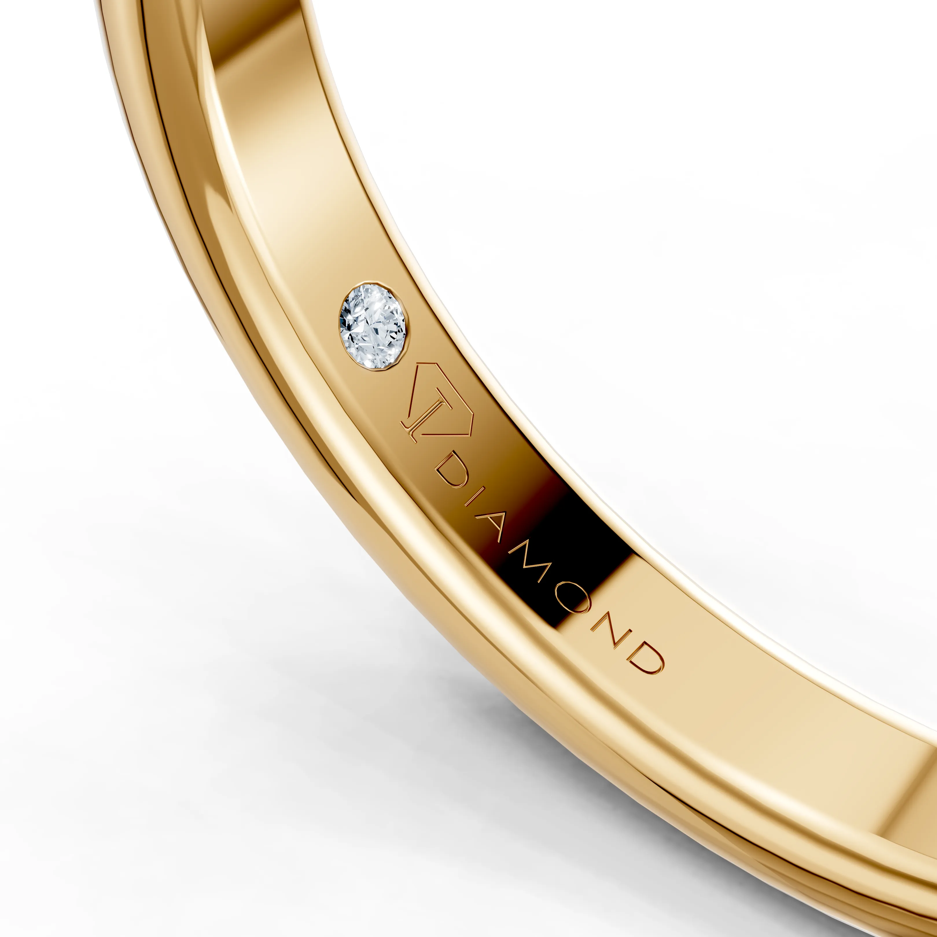 aurora oval solitaire - gallery - 6