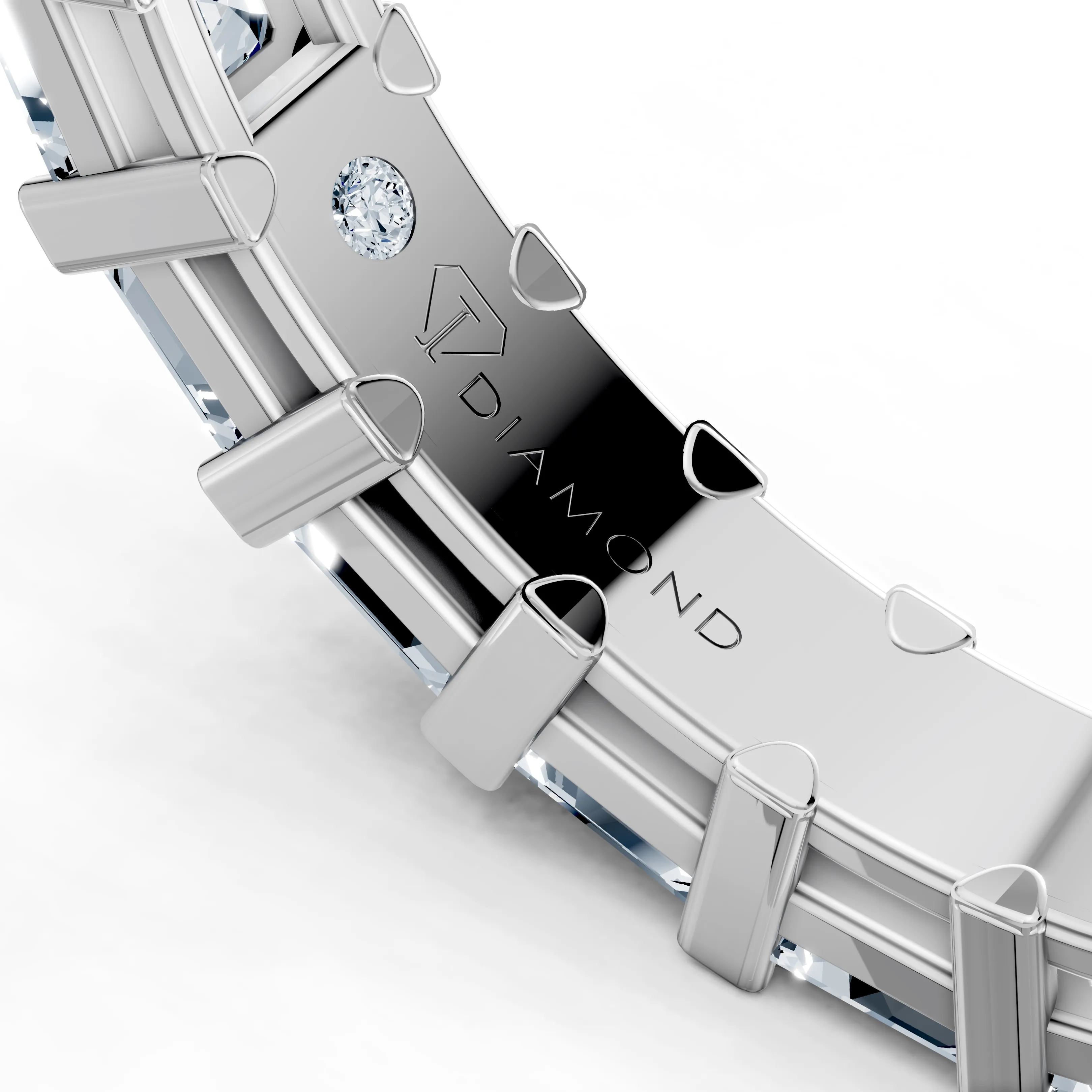 horizon asscher eternity band - gallery - 6