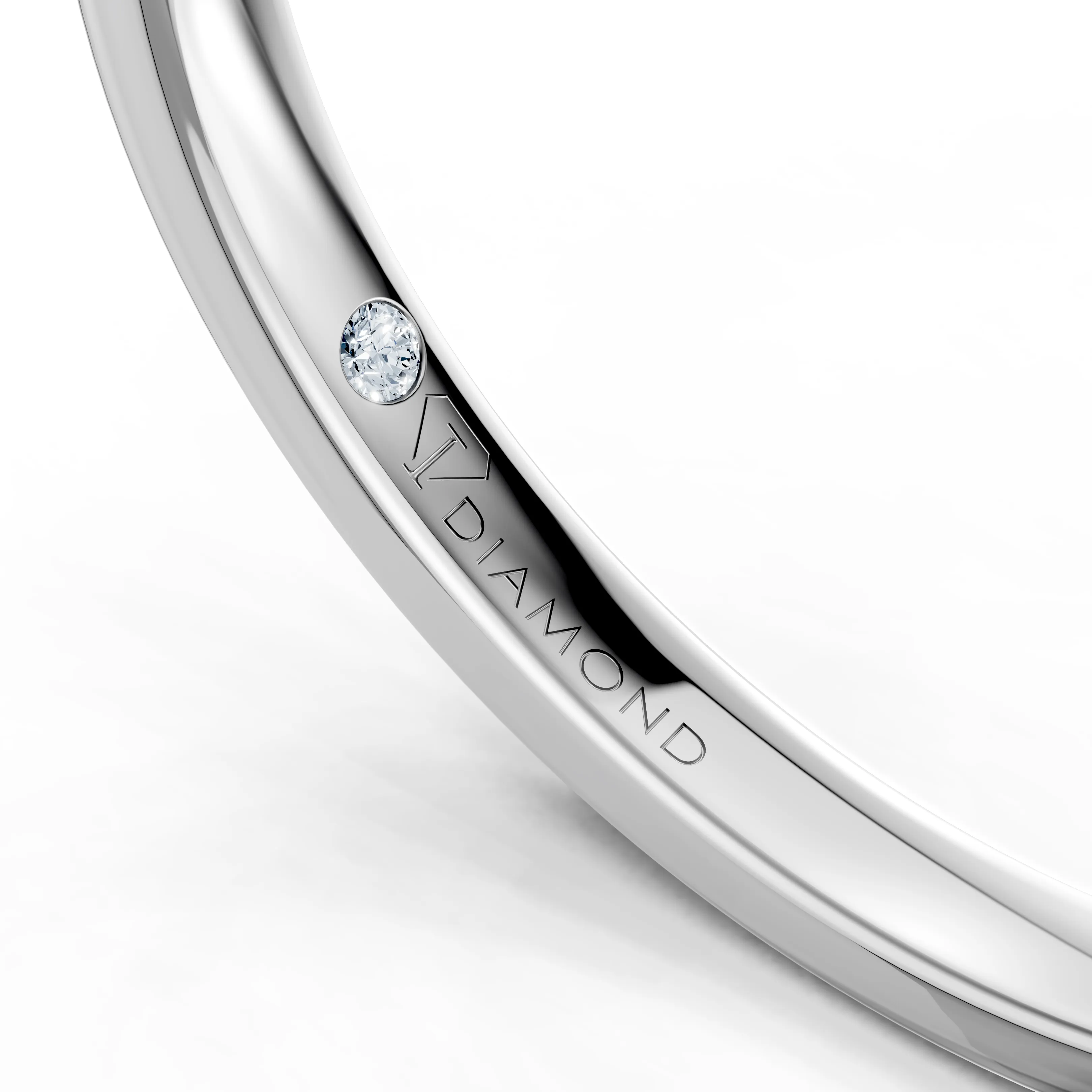 lumiere coussin halo pave ring - gallery - 6