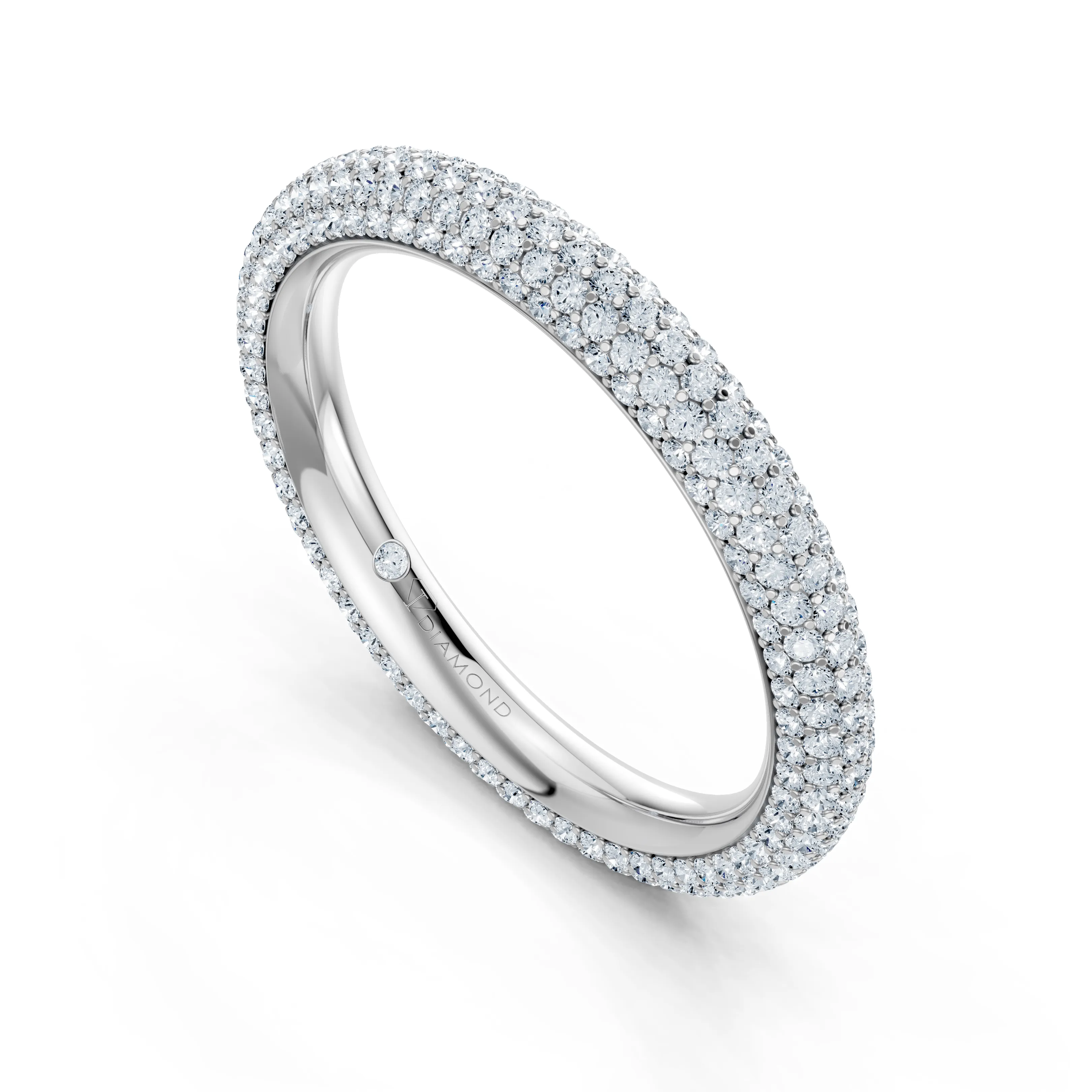 aeternia diamond eternity band - gallery - 5