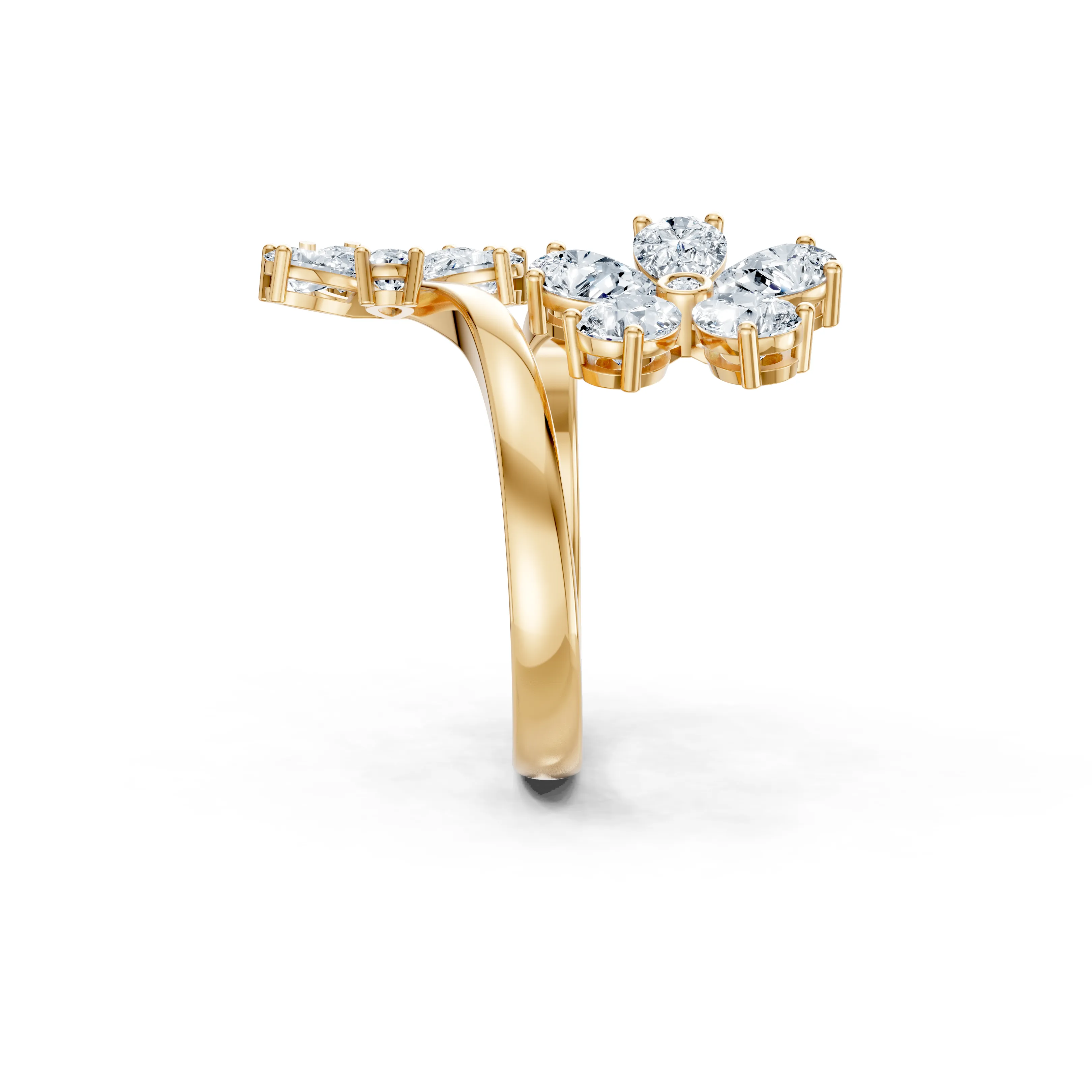 fleur de poire flower ring - gallery - 4