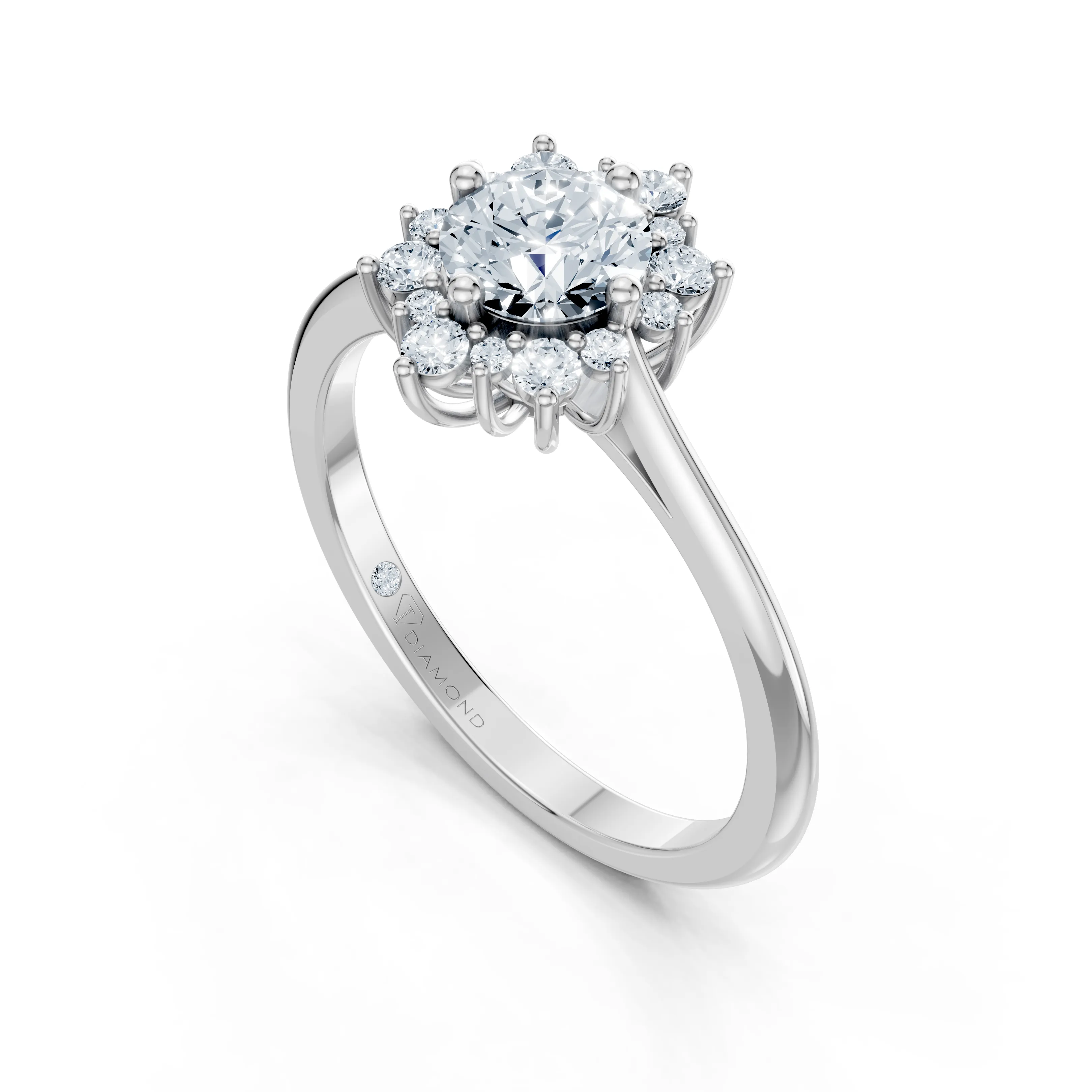celestial star halo ring - gallery - 5