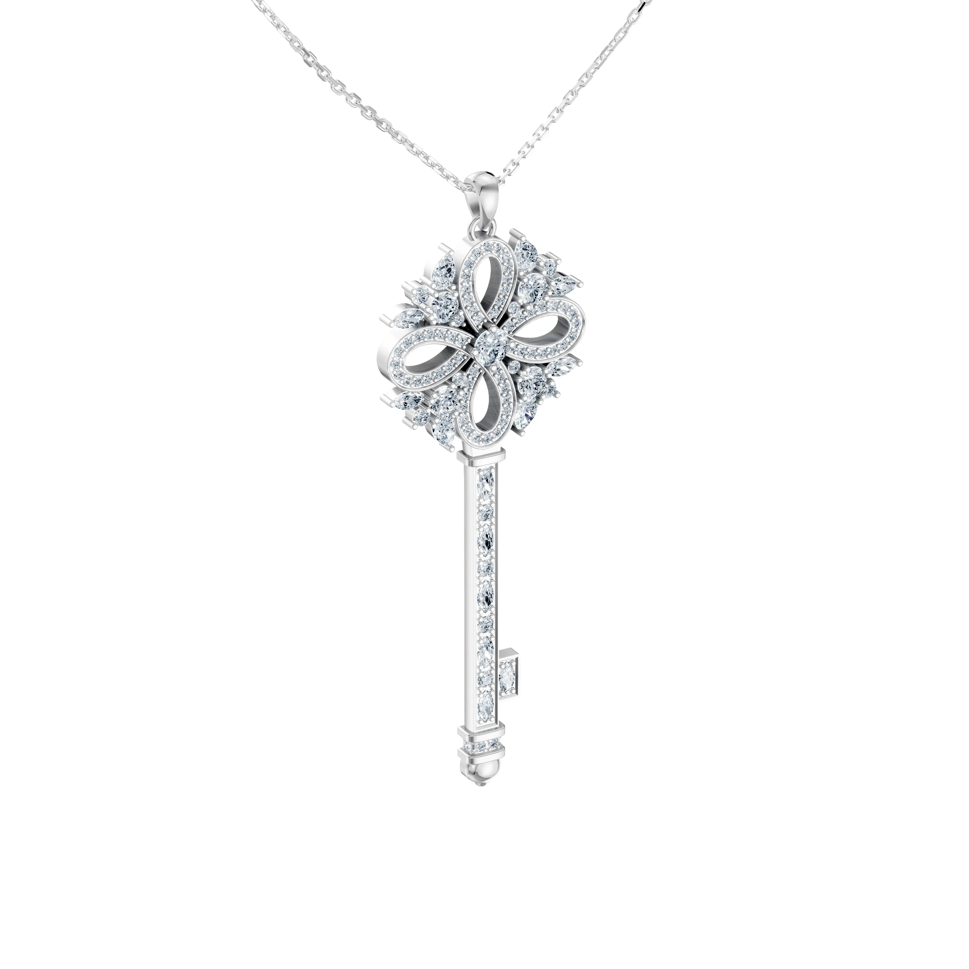 eternal blossom key pendant - gallery - 6