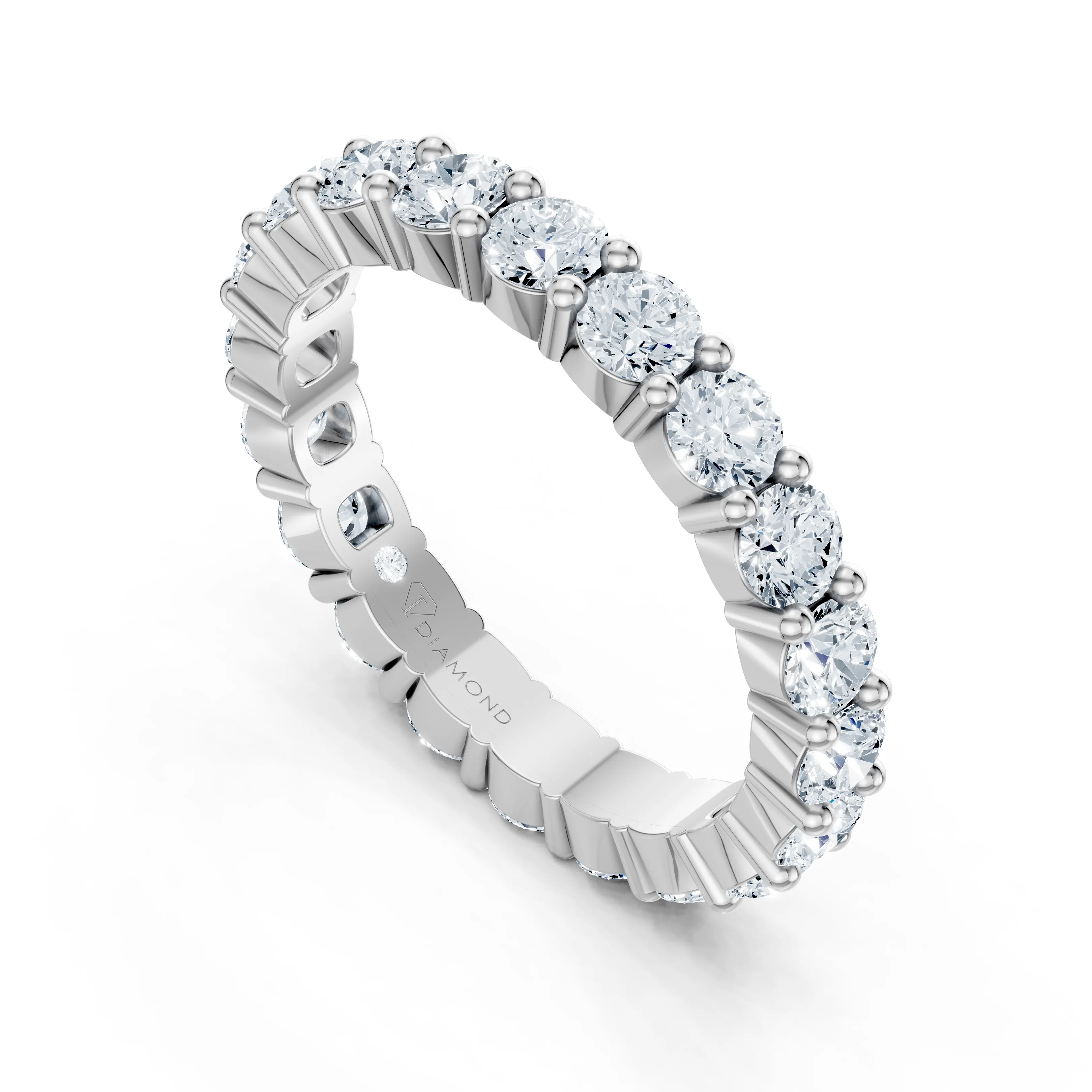 endless brilliance eternity band - gallery - 5
