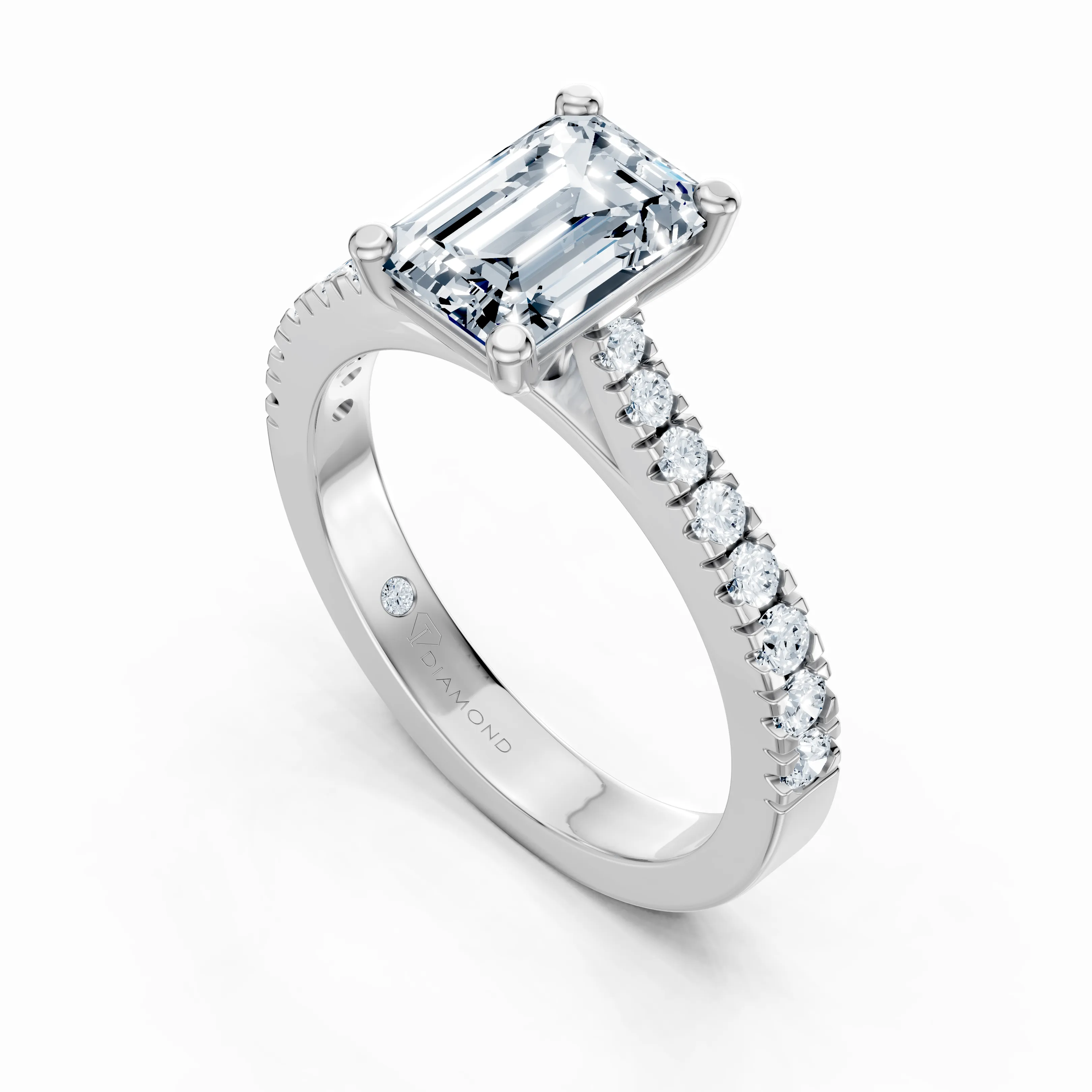 emerald illume pave - gallery - 5