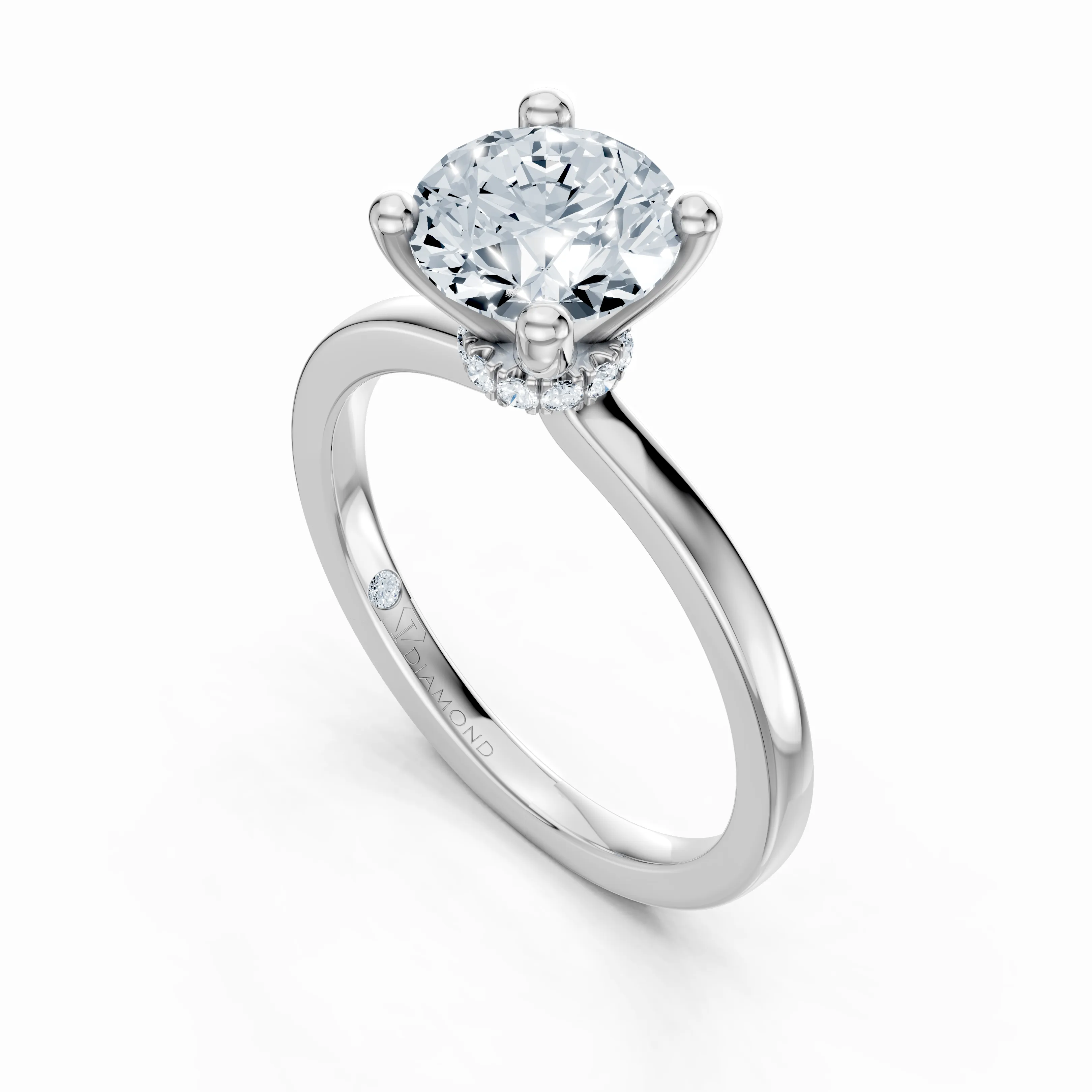 celestial collar solitaire - gallery - 5