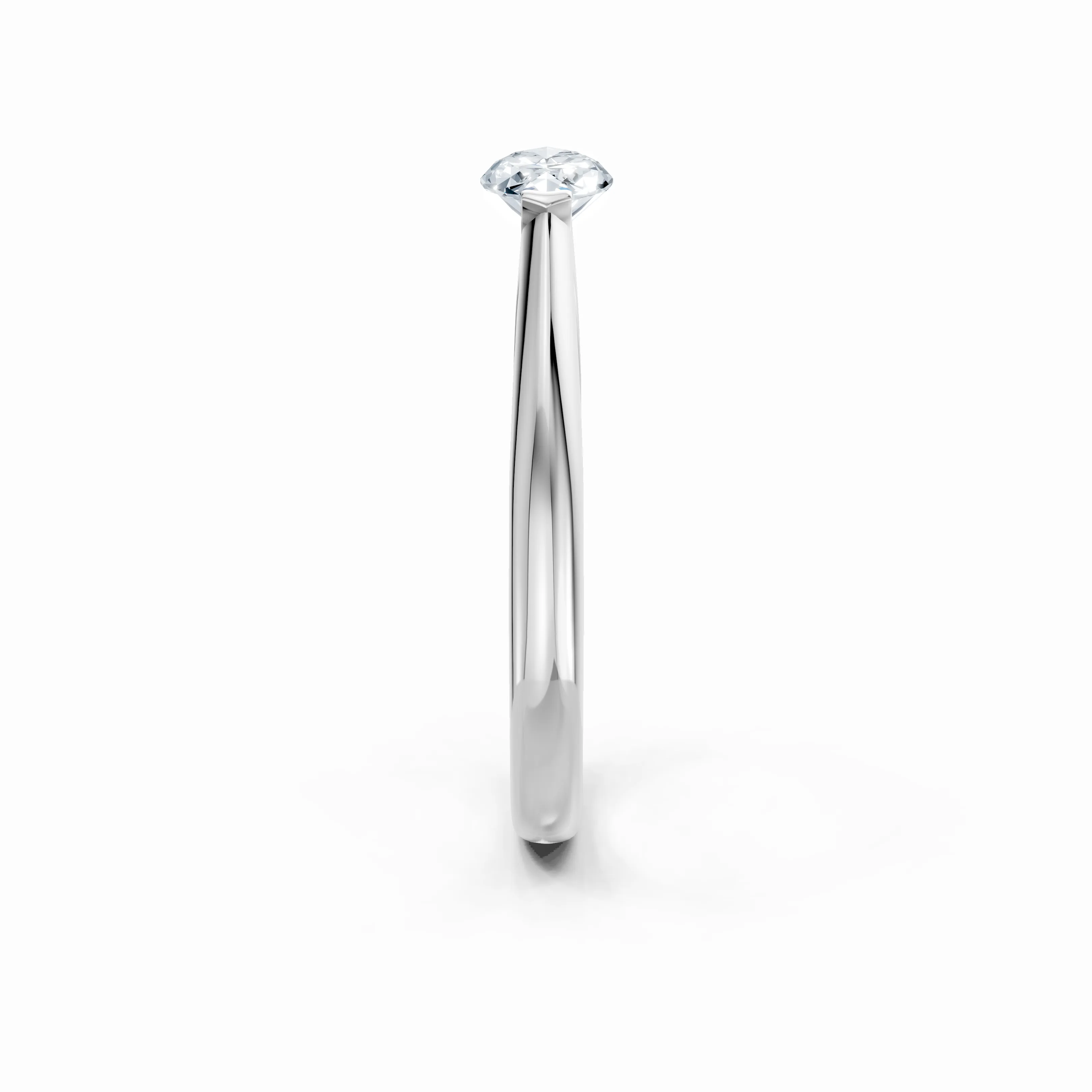 solara marquise solitaire ring - gallery - 3