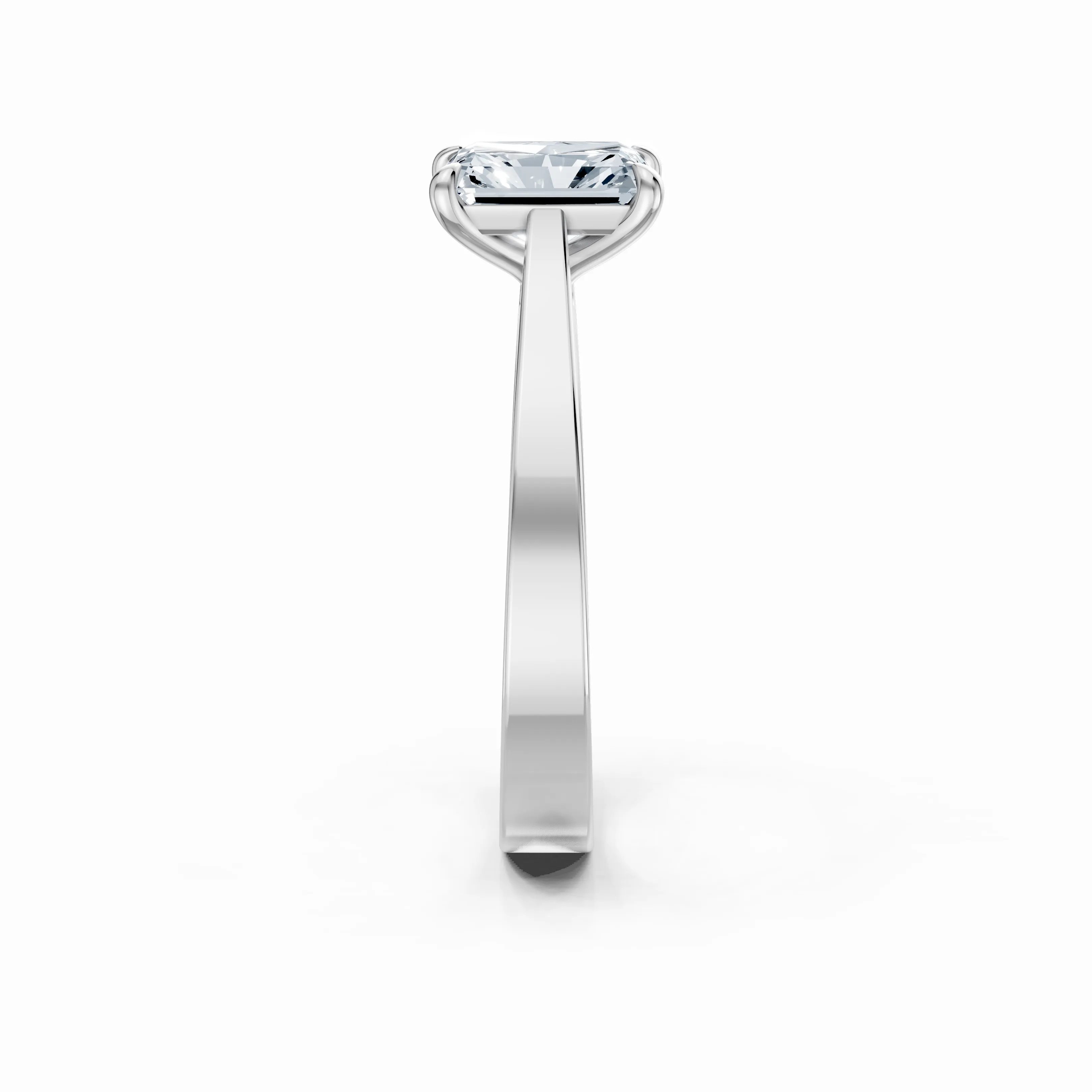 noor radiant solitaire ring - gallery - 4