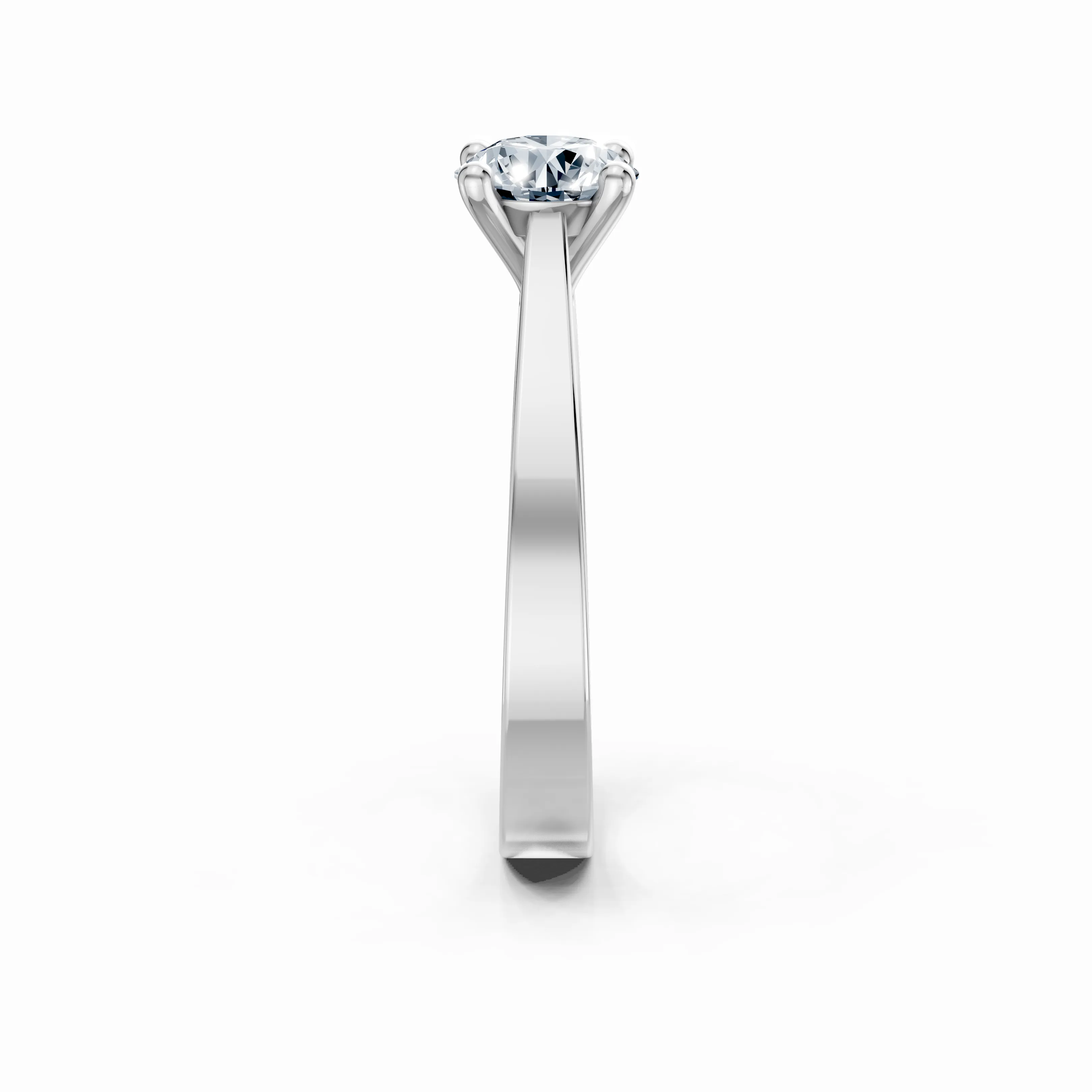 luna round solitaire ring 1 - gallery - 3